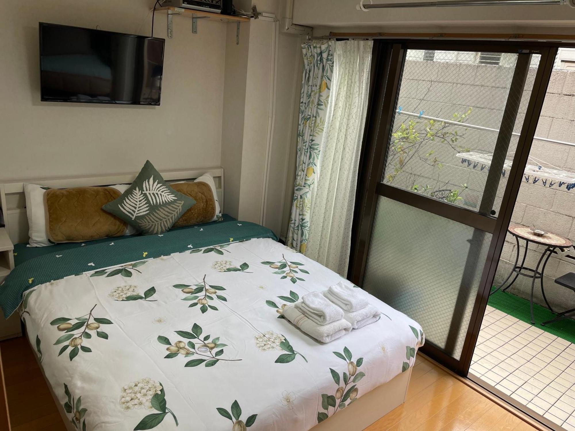 新宿庭院の屋-Shinjuku Garden Home -28 Square Meters King Size Bed Garden Room Tōkyō Extérieur photo